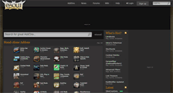 Desktop Screenshot of esoui.com